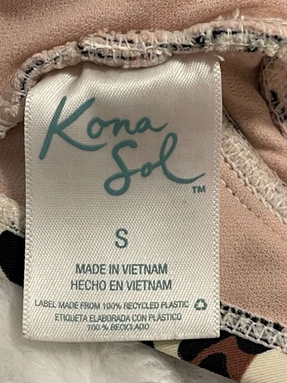 Kona Sol Leopard Print One-Piece Swimsuit